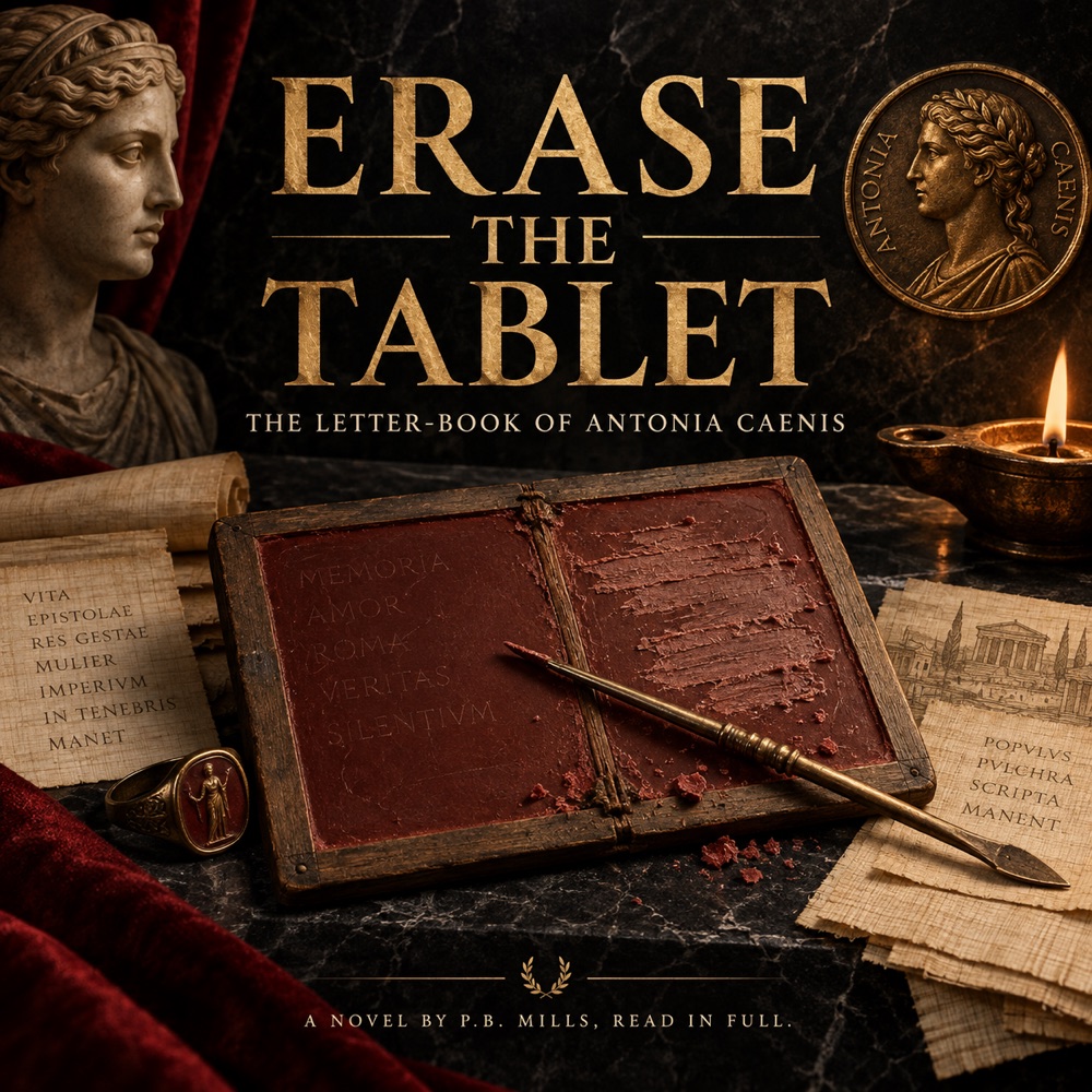 ERASE THE TABLET — The Letter-Book of Antonia Caenis